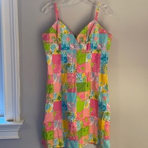 Vintage Lillly Pulitzer patch dress